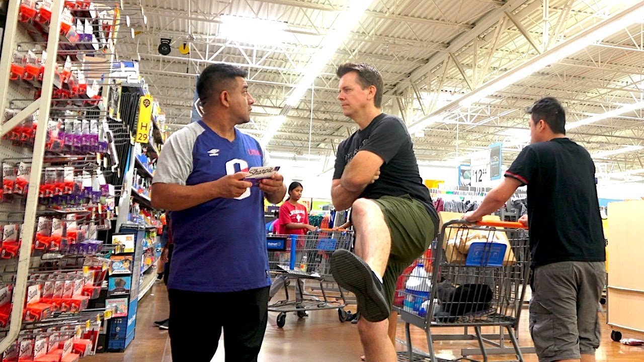 Farting At Walmart The Pooter Man Confronts Man For Farting Top